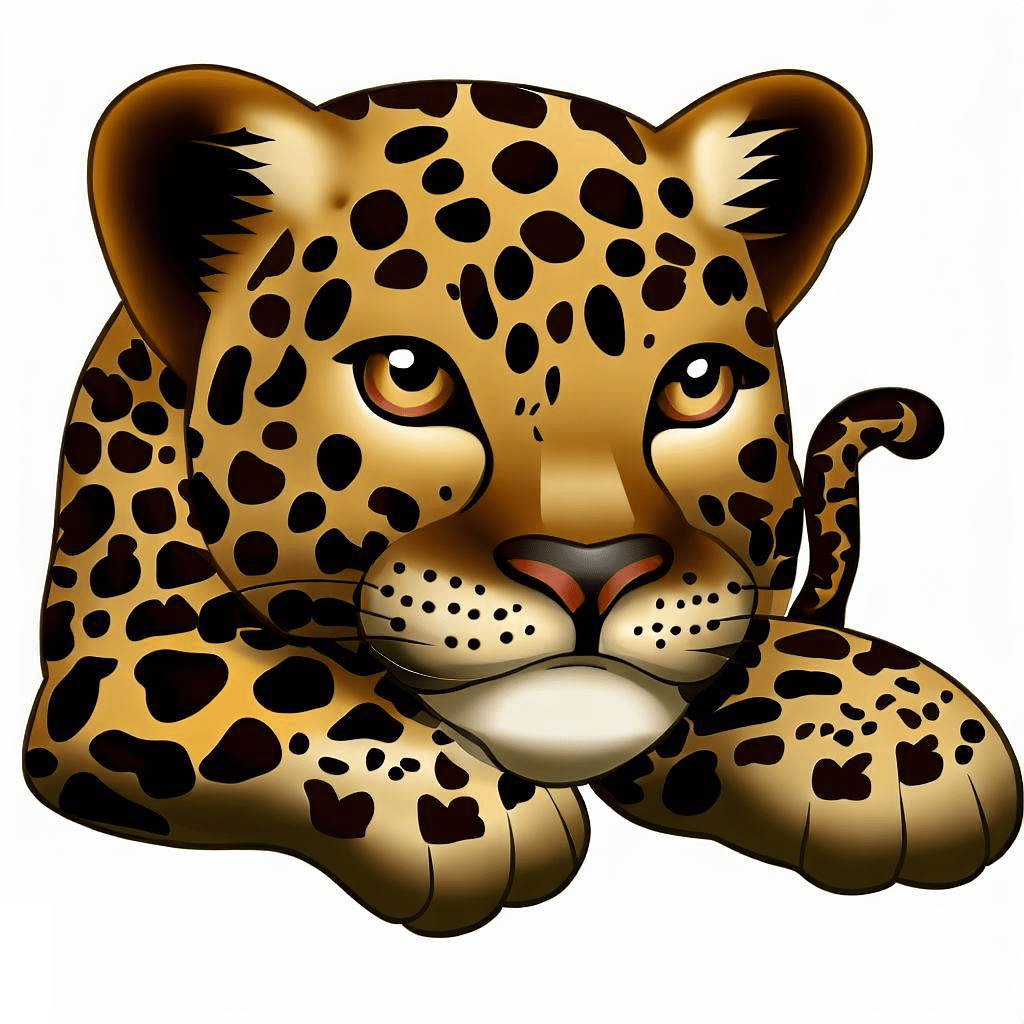 Leopard Clipart Png Download