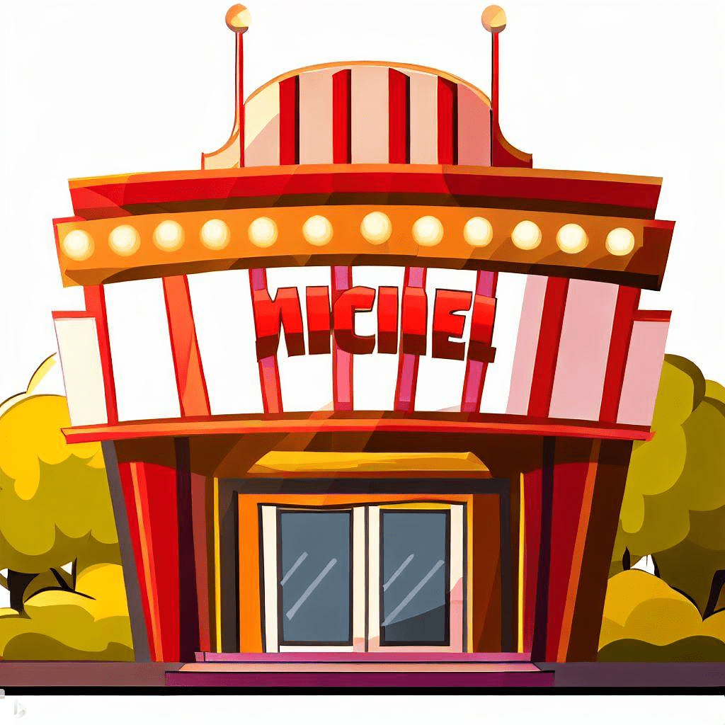 Movie Theater Building Clipart Png