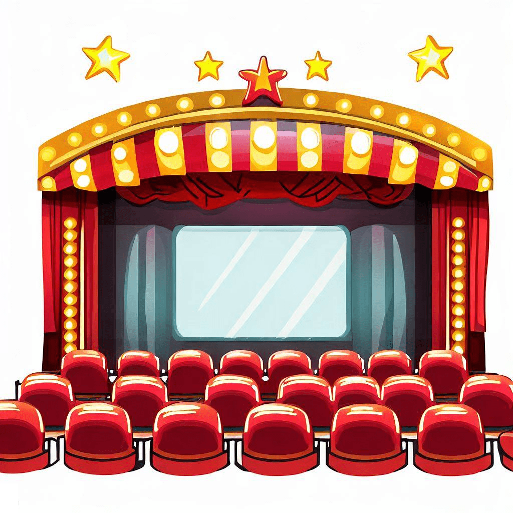 Movie Theater Clipart Png Free