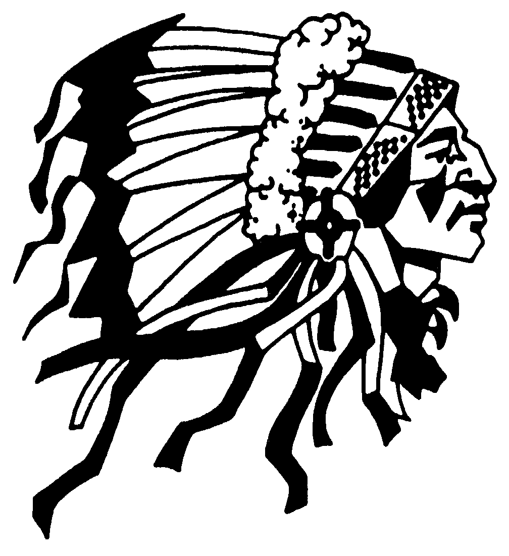 Native American Clipart Black and White