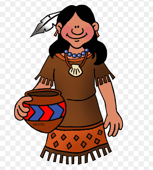 Native American Woman Clipart
