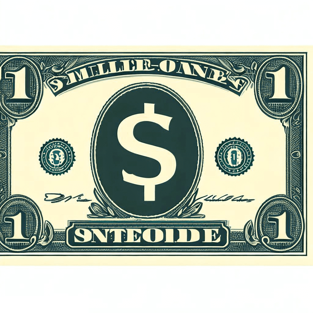 One Dollar Bill Clipart