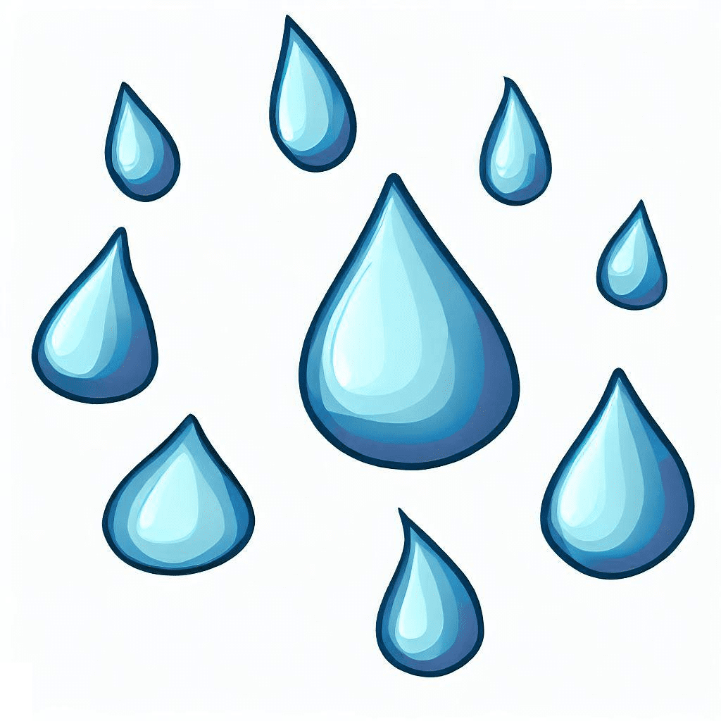 Raindrops Clipart Free Pictures