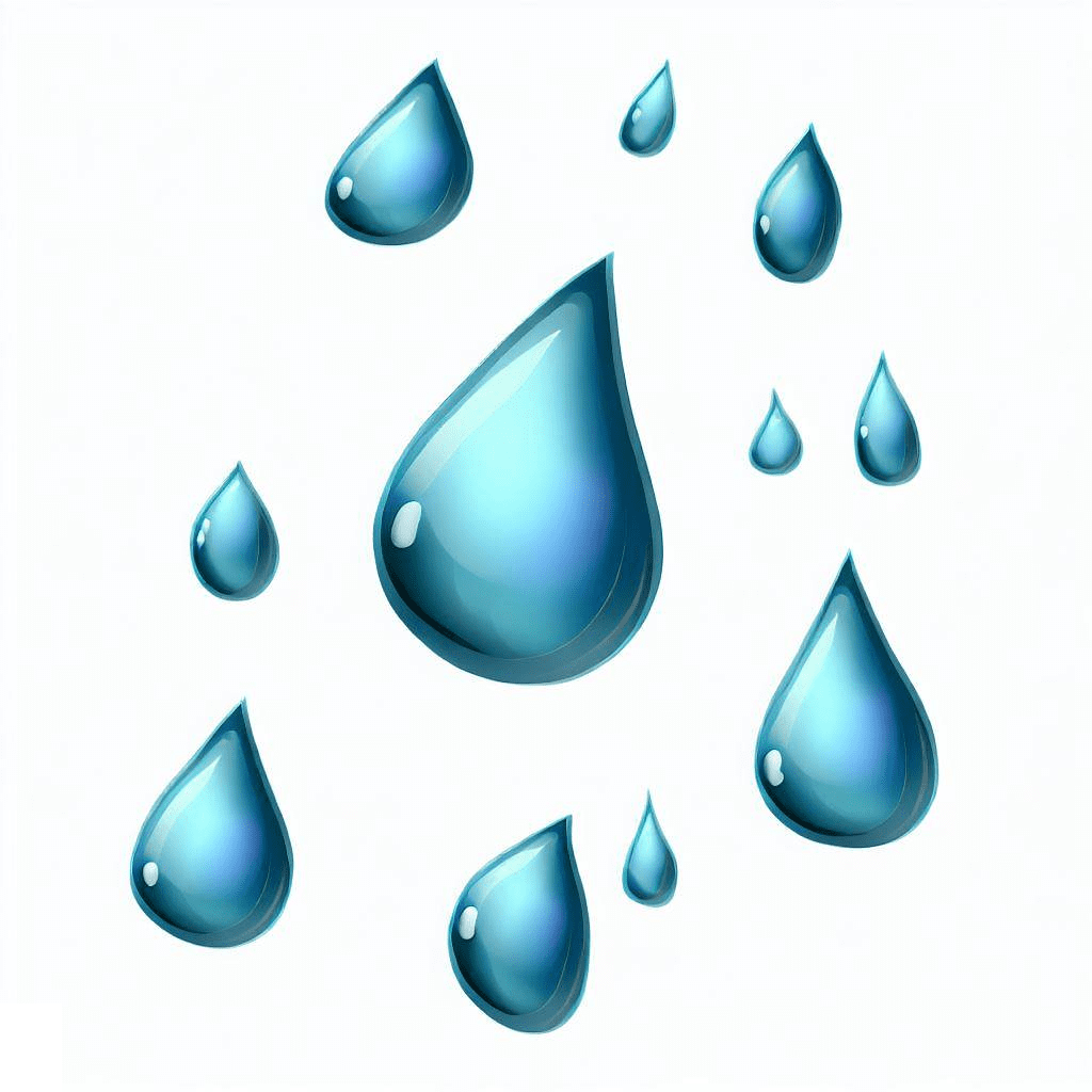 Raindrops Clipart Pictures