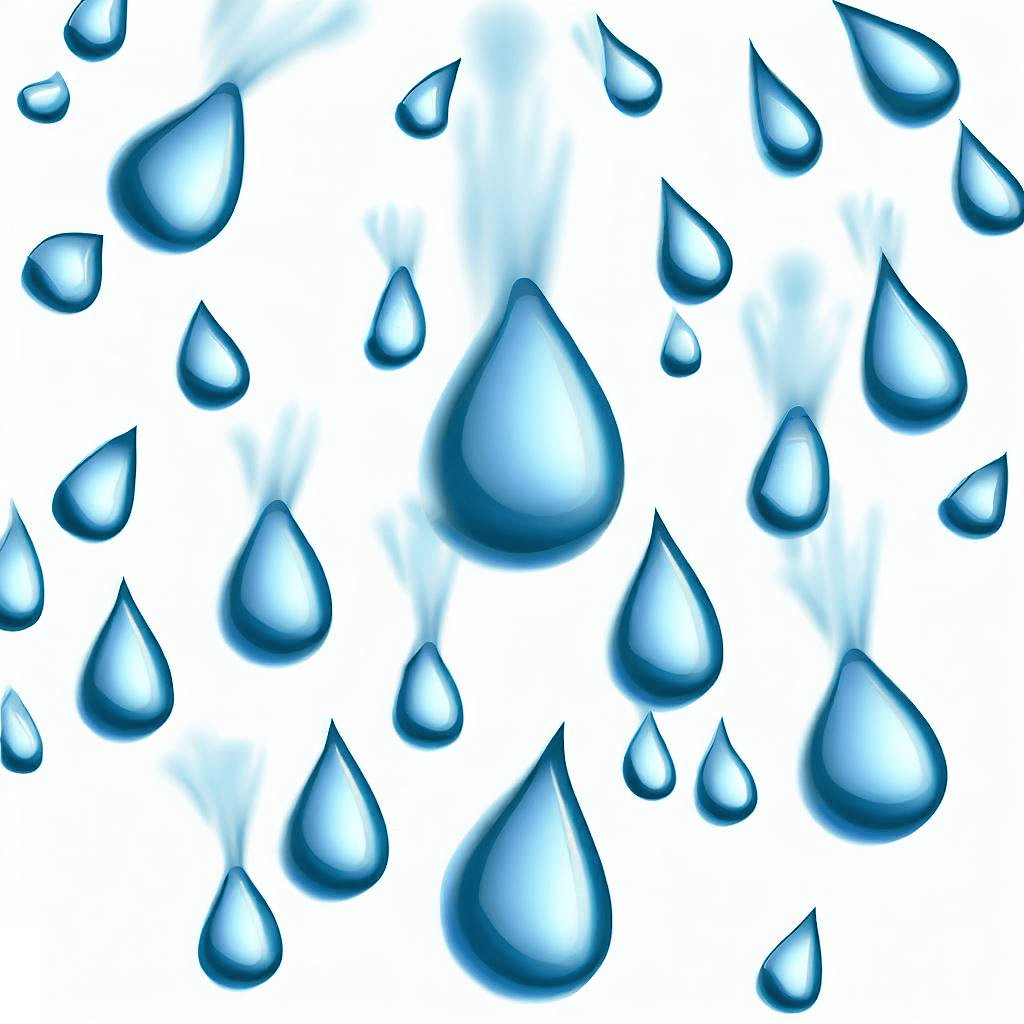 Raindrops Clipart Png For Free