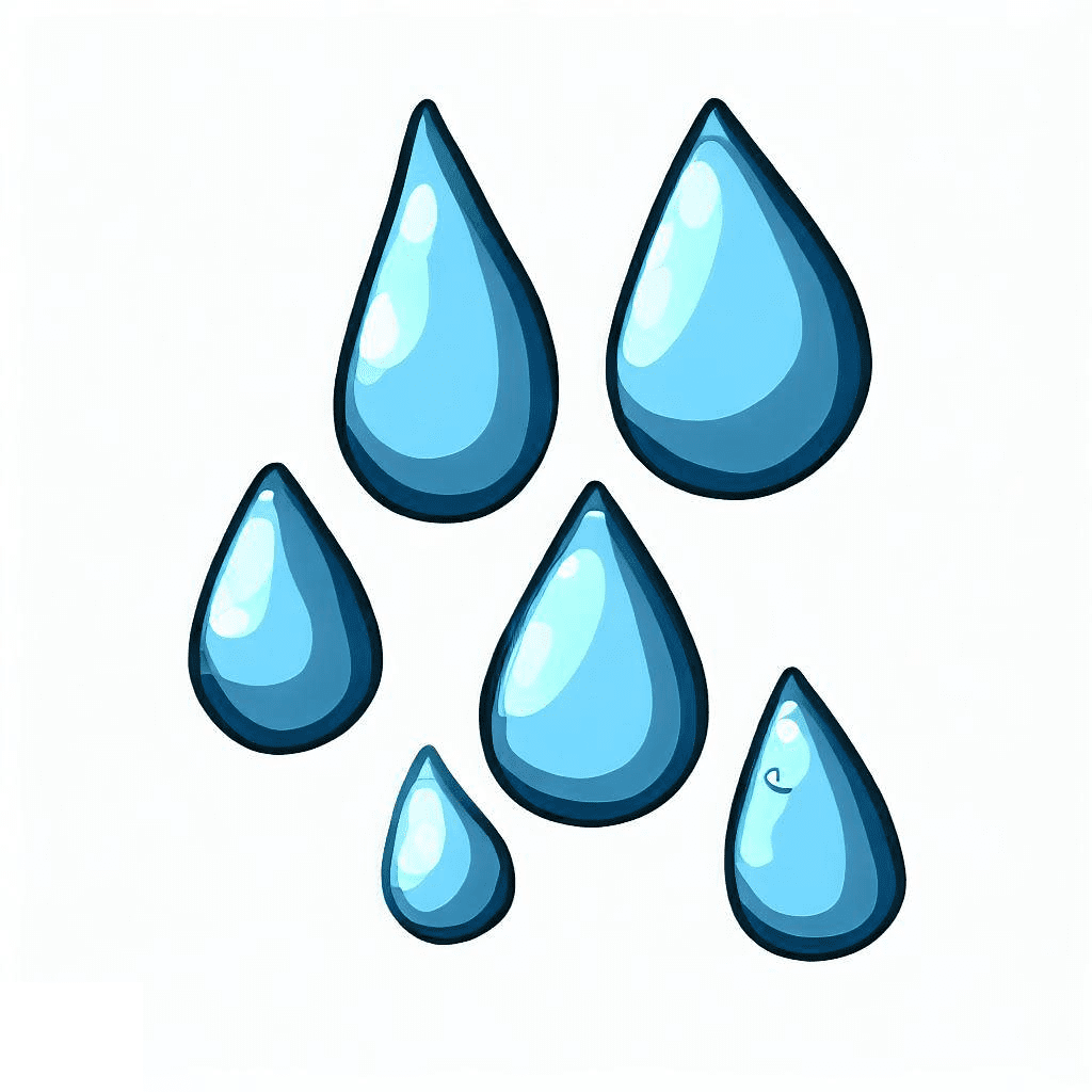 Raindrops Clipart Png Images