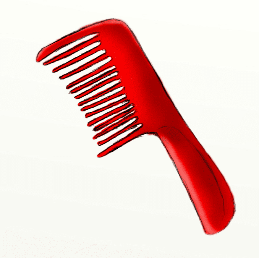 Red Comb Clipart