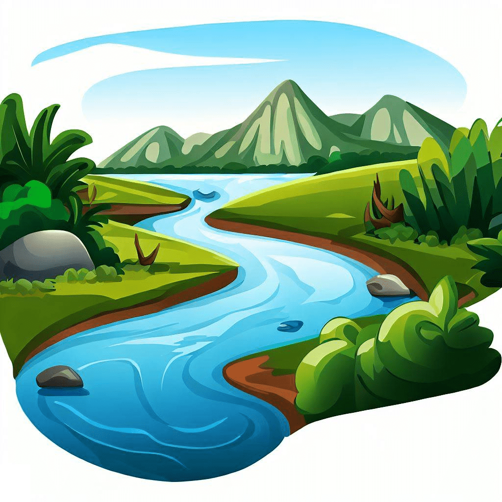 River Clipart Free Image