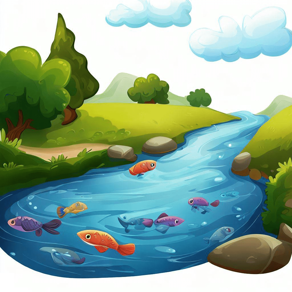 River Free Clipart