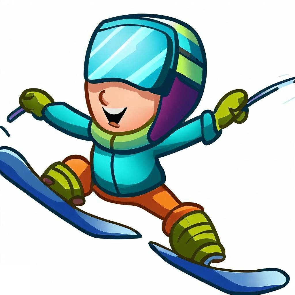 Skier Clipart For Free