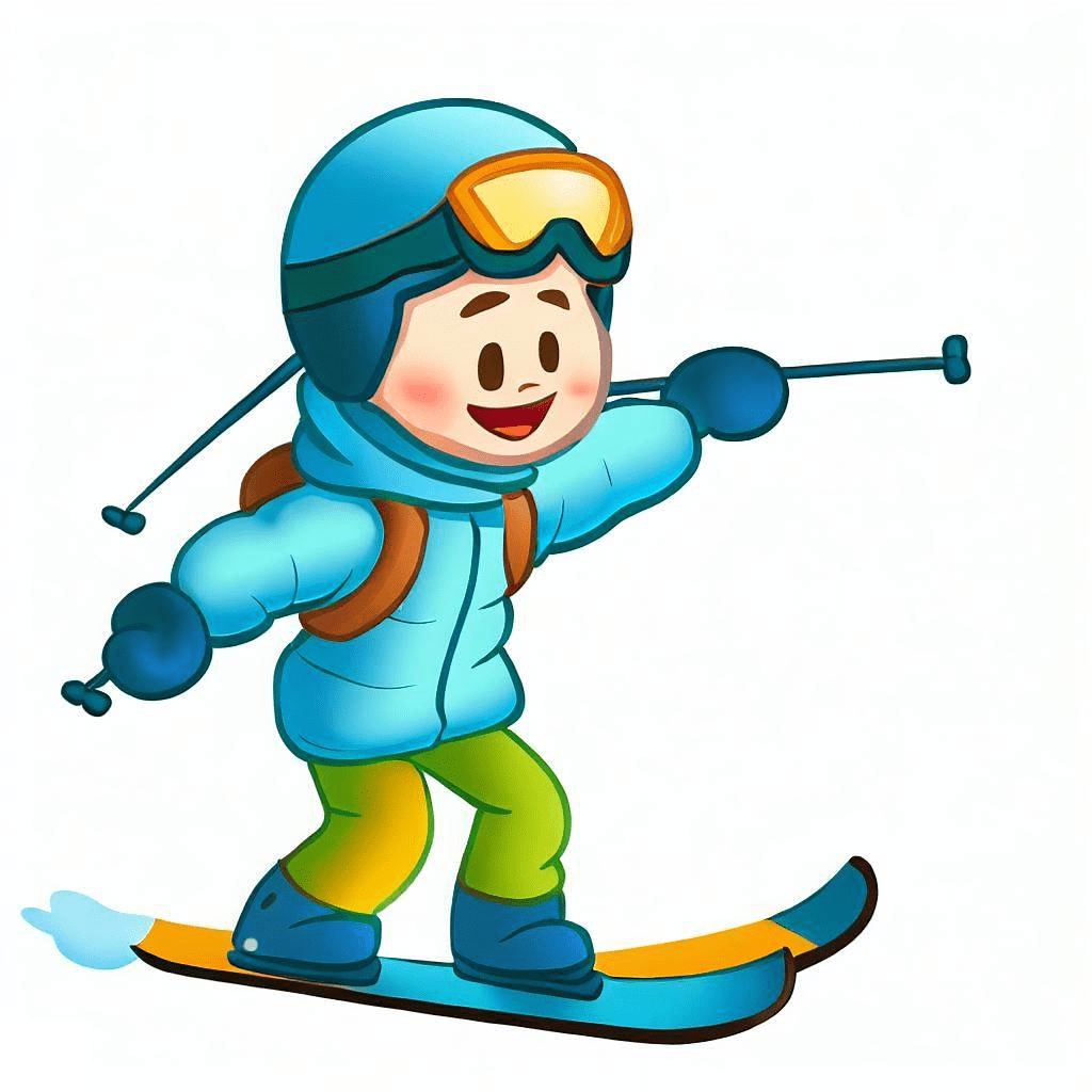 Skier Clipart Png