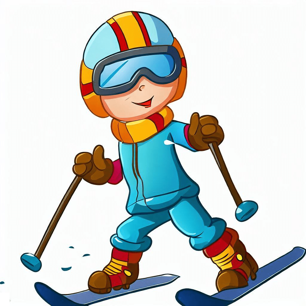 Skiing Clip Art Png Image