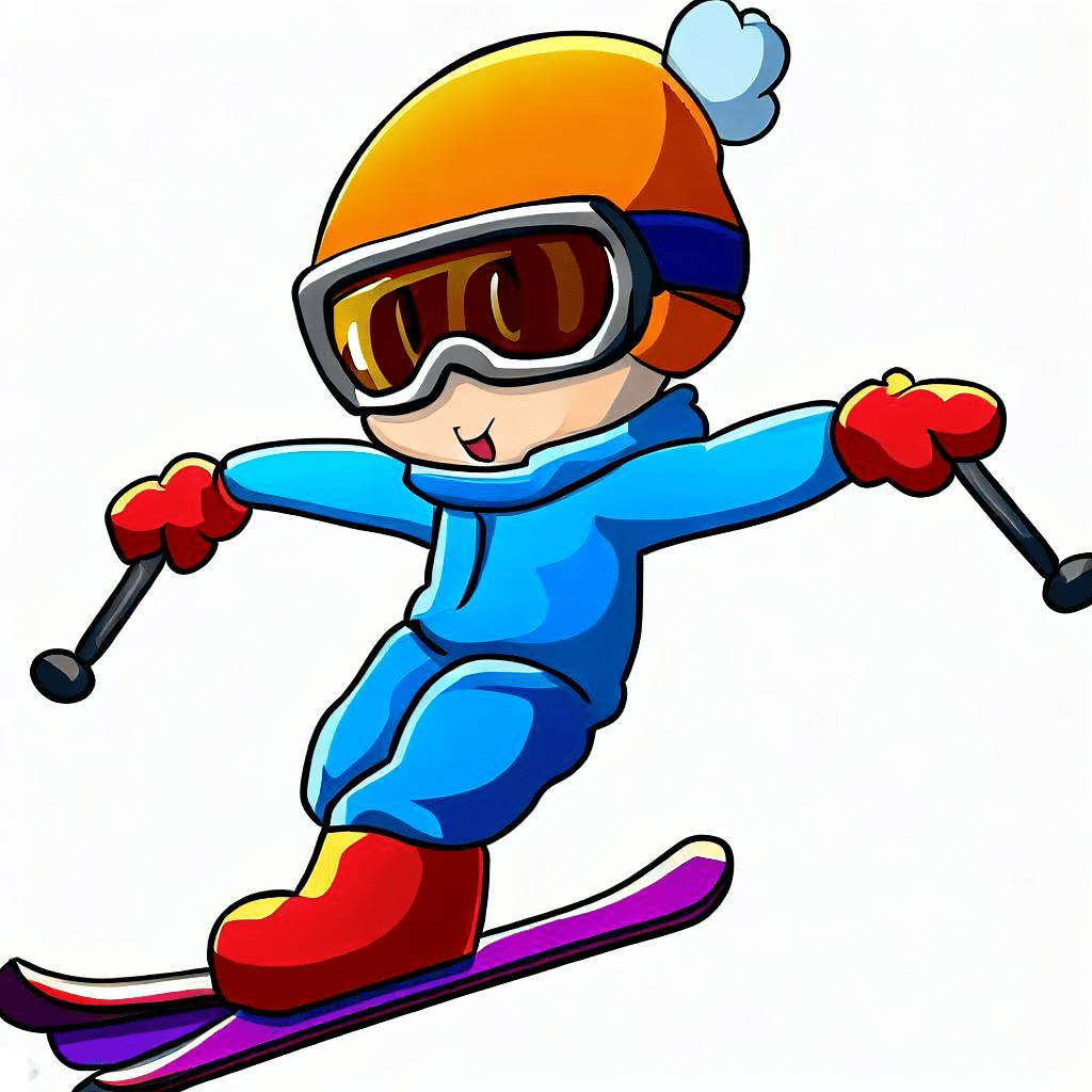 Skiing Clip Art Png