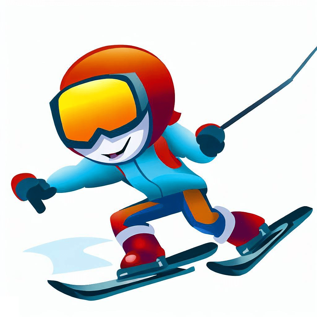 Skiing Clipart Free Image