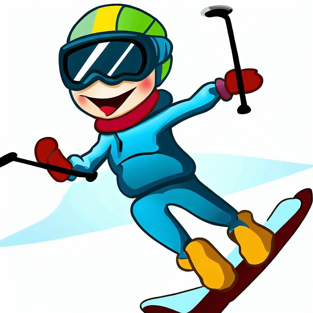 Skiing Clipart Free Photo