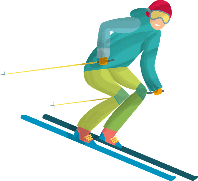Skiing Clipart Transparent For Free