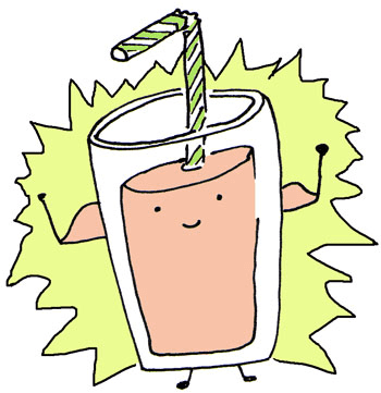 Strong Smoothie Clipart