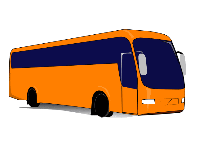Tour Bus Clipart