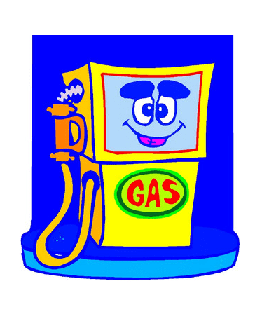 Cartoon Gas Pump Clipart