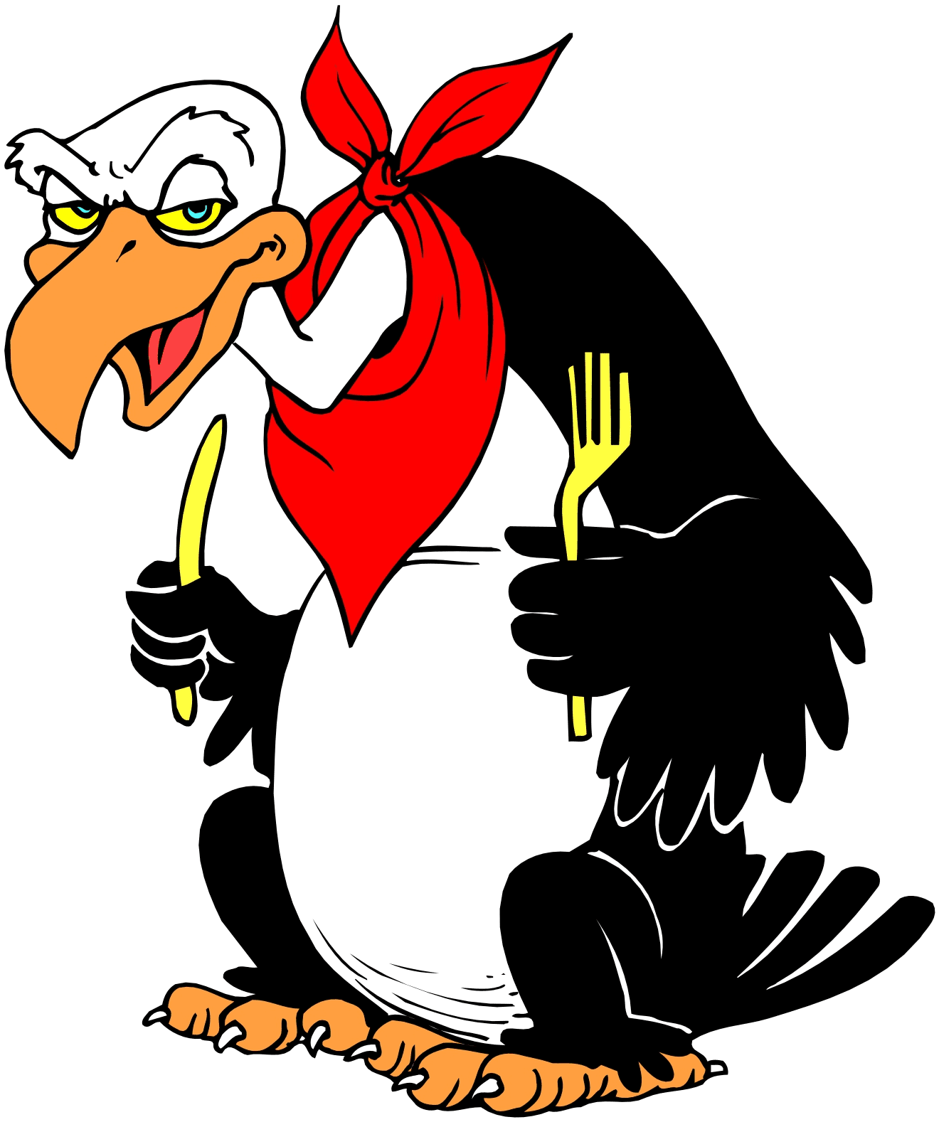 Cartoon Vulture Clip Art