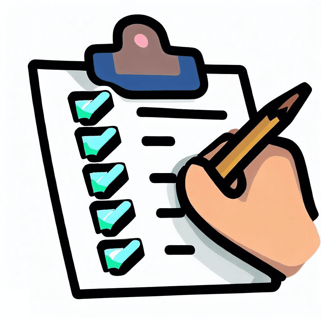 Checklist Clip Art Png