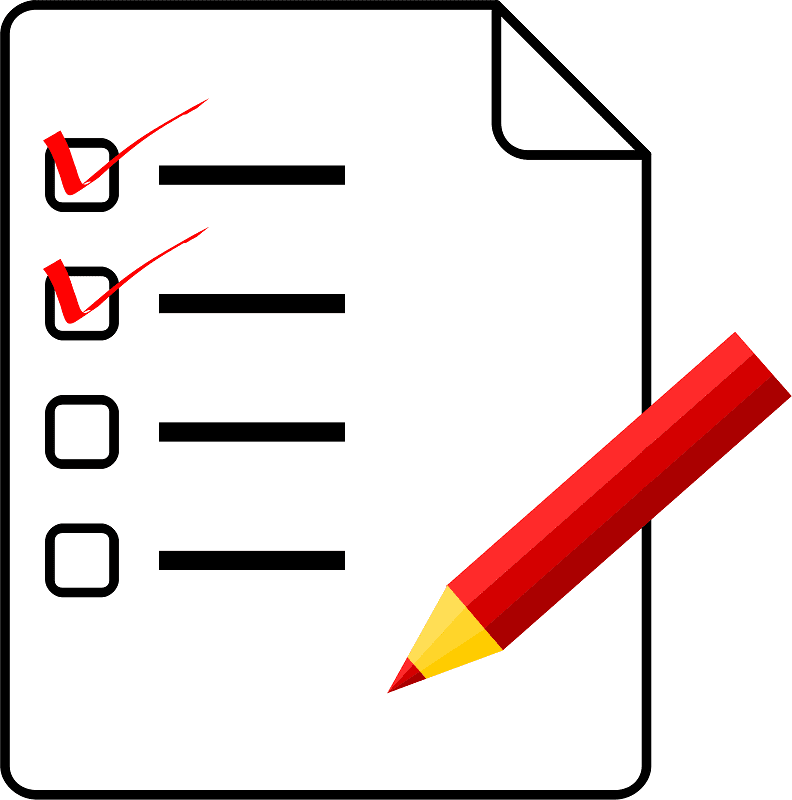 Checklist Clipart Png Picture