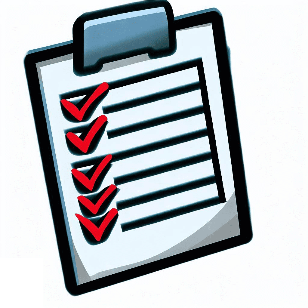 Checklist Clipart Png