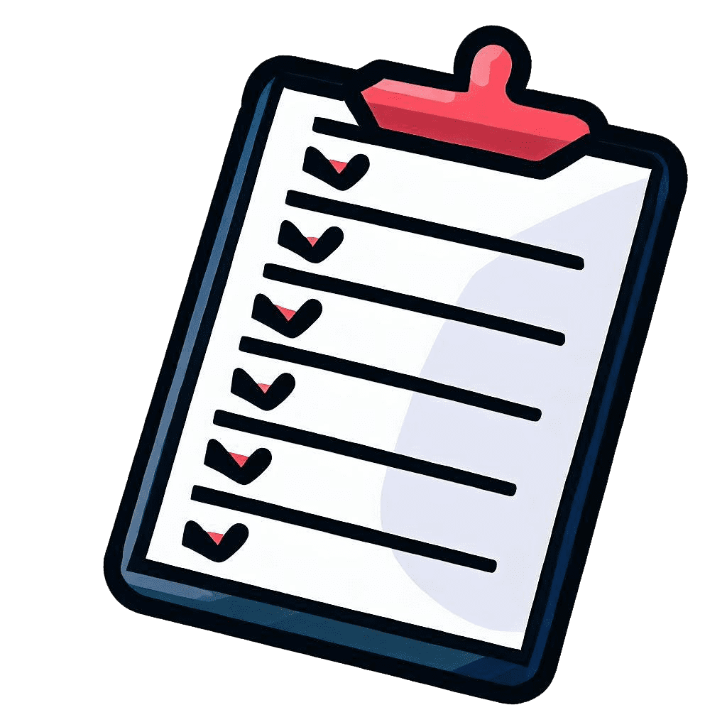 Checklist Transparent Clip Art