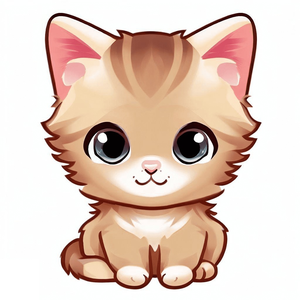 Clipart Cute Kitten