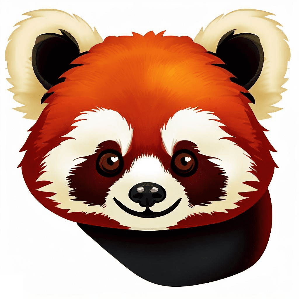 Clipart Red Panda