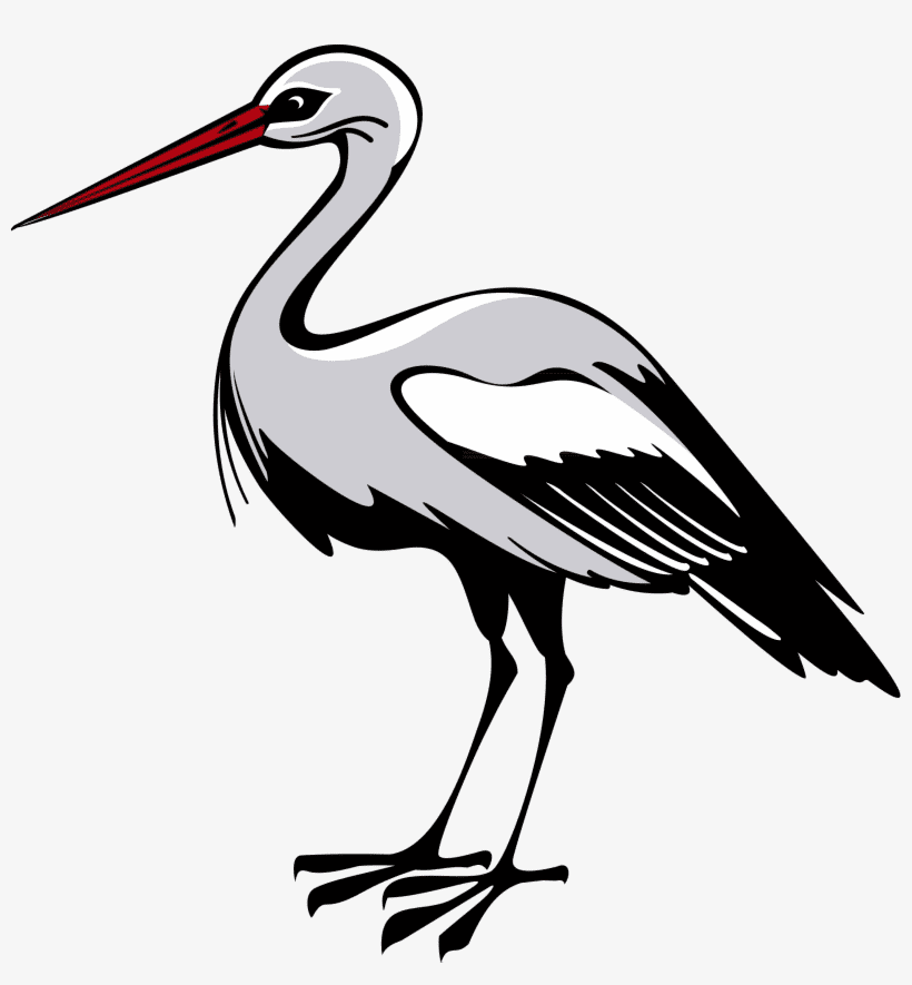 Clipart Stork