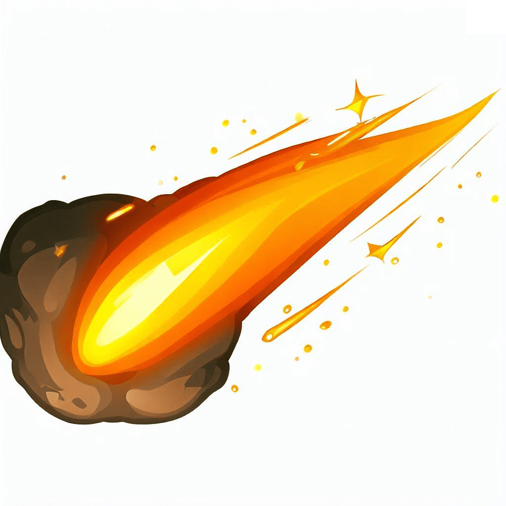 Clipart of Meteor