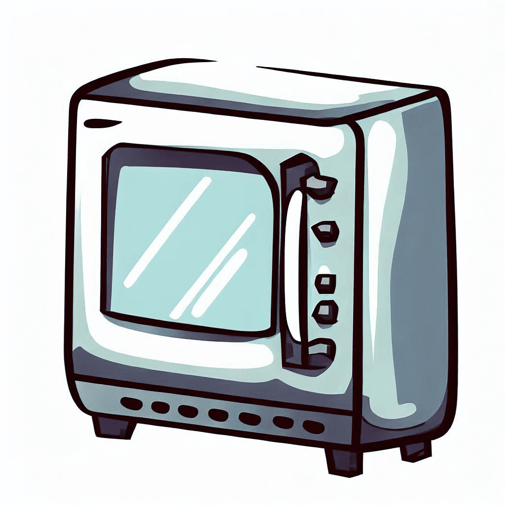 Clipart of Microwave