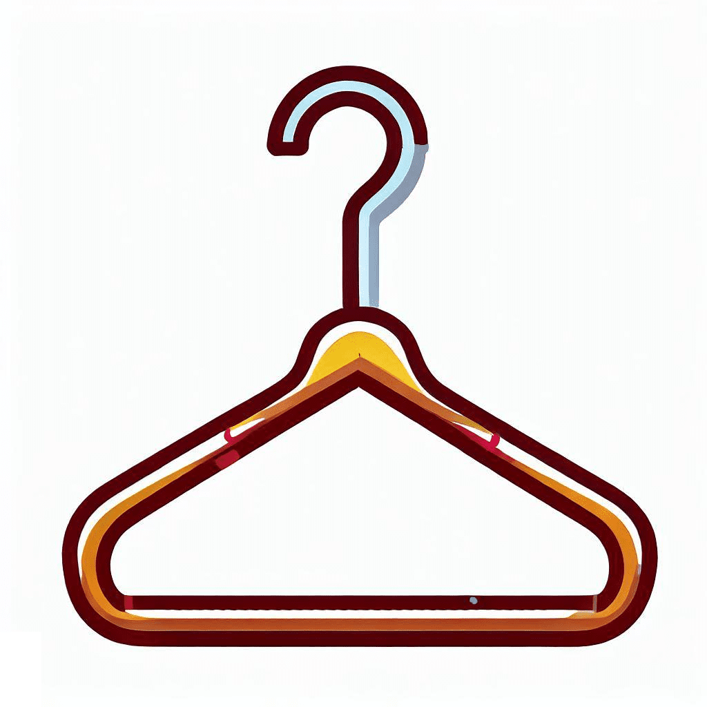 Clothes Hanger Clipart Image