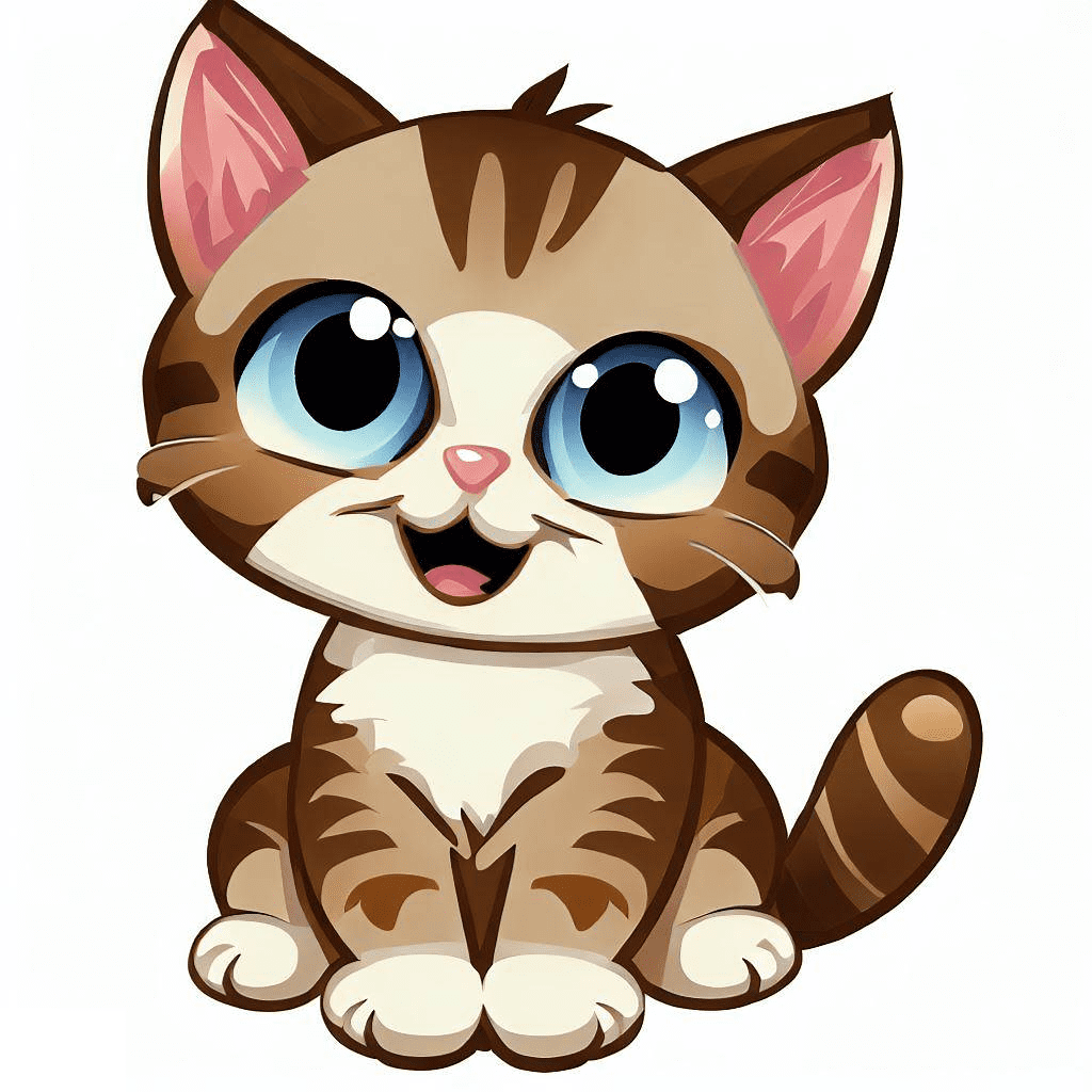 Cute Kitten Free Clipart