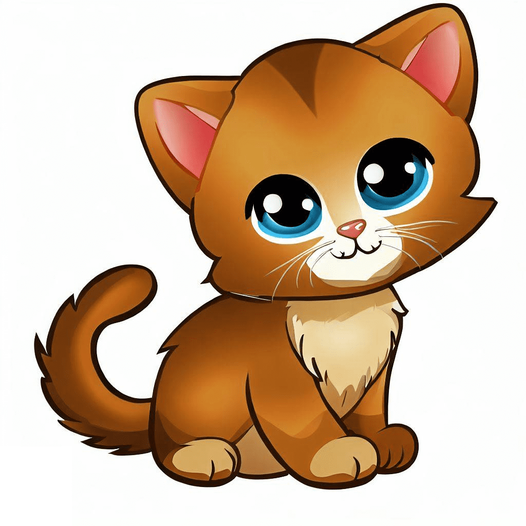 Cute Kitten Png Clipart