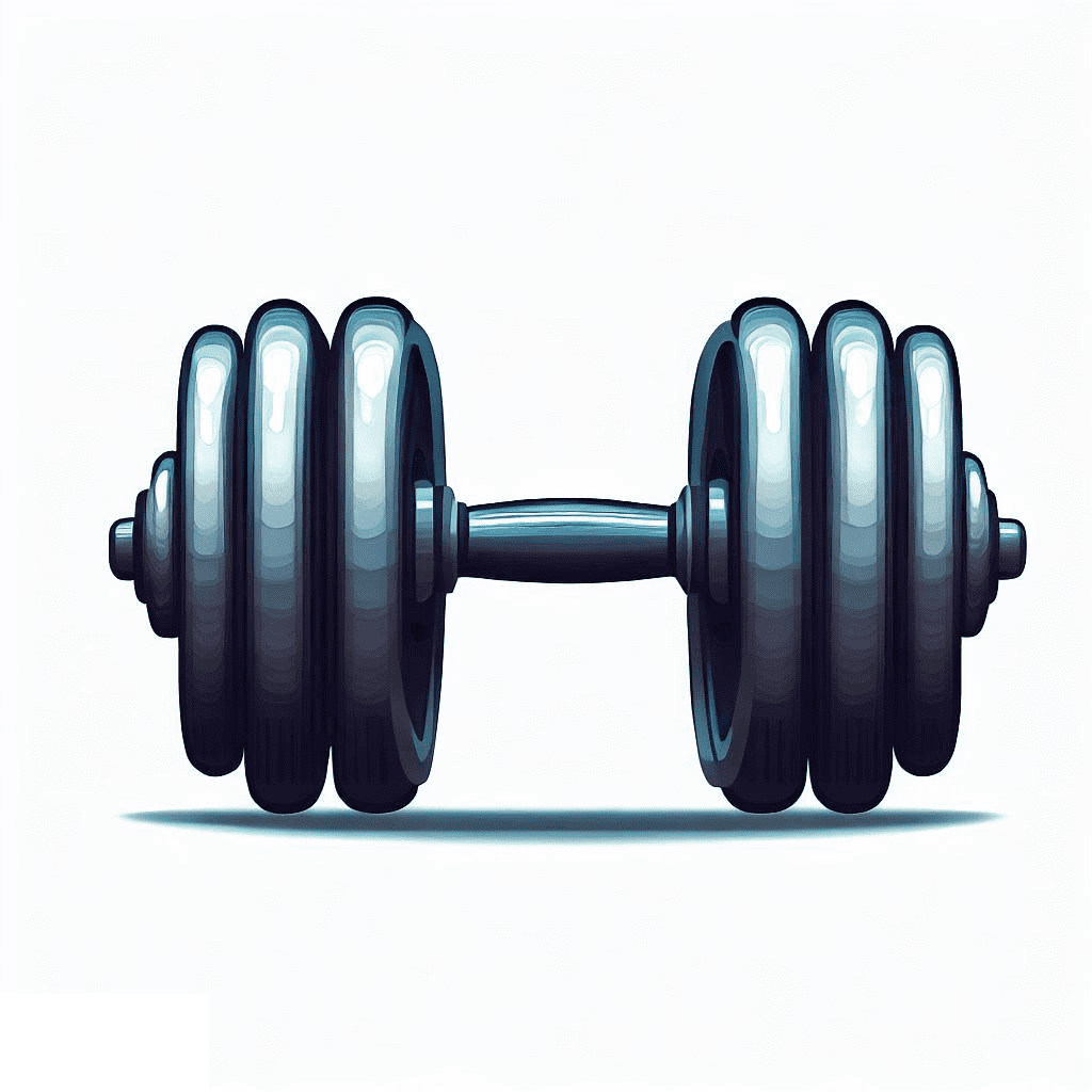 Dumbbell Clipart Free Image