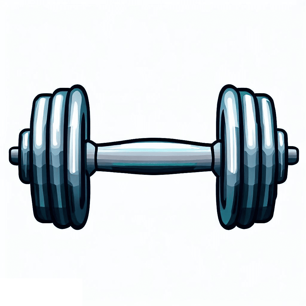 Dumbbell Clipart Free Photo