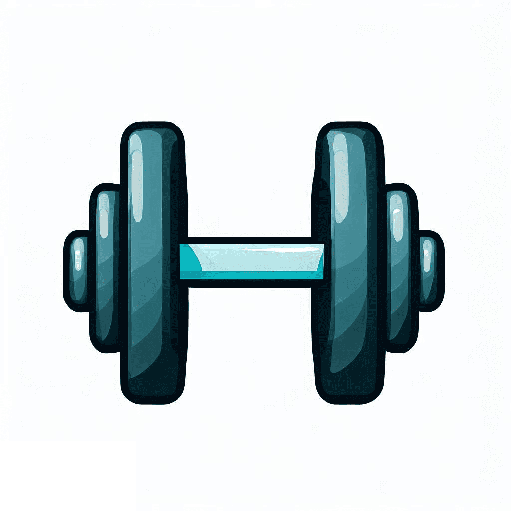 Dumbbell Clipart Free Picture