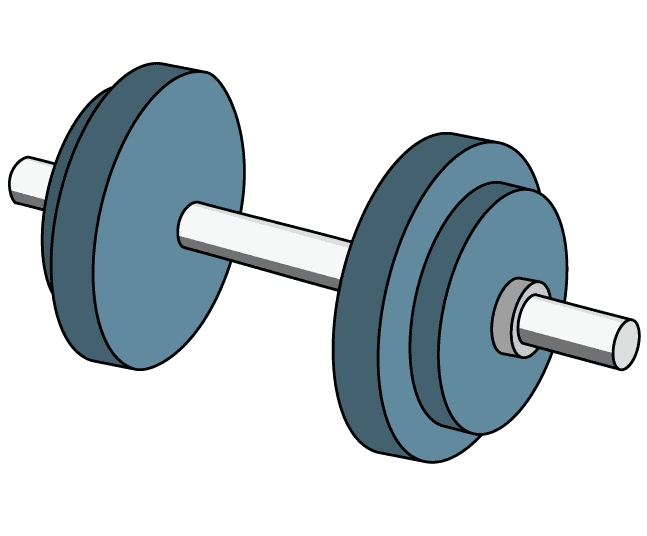 Dumbbell Clipart Images