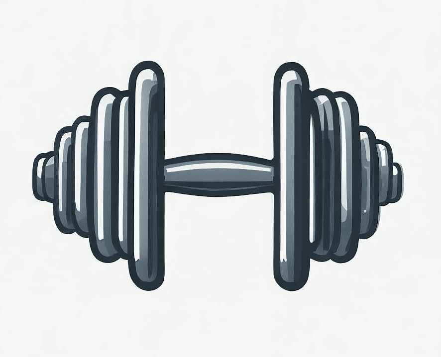 Dumbbell Clipart Png Free