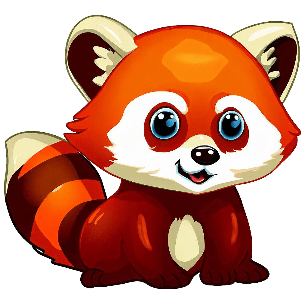 Free Red Panda Clipart Transparent