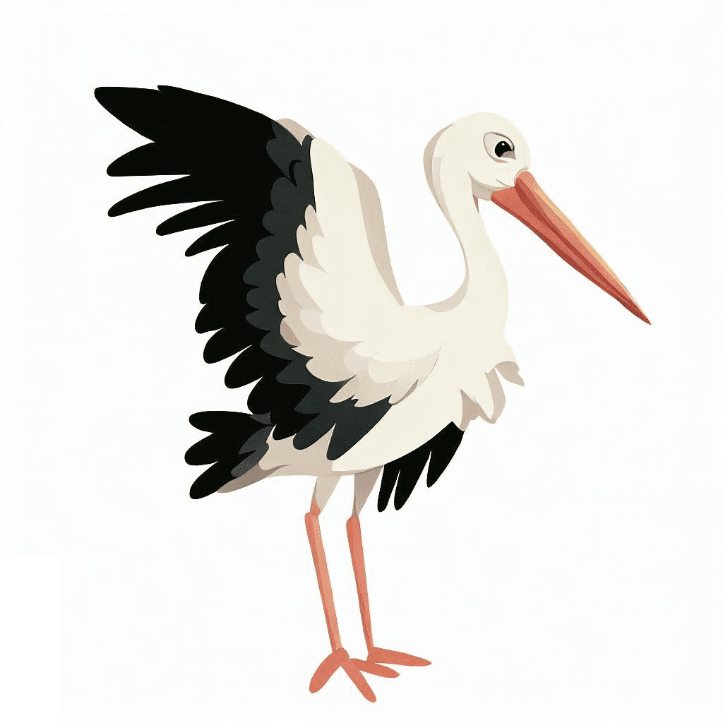 Free Stork Clipart