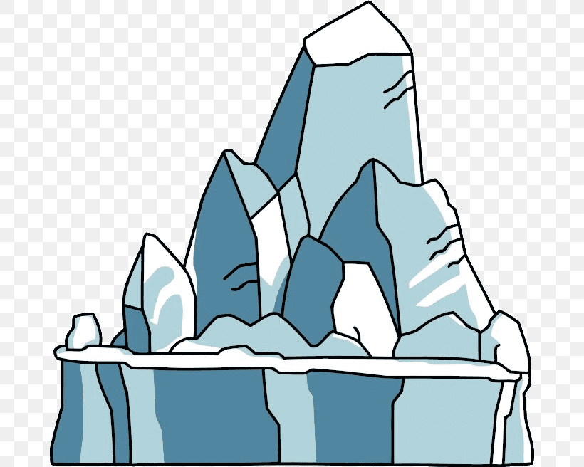 Iceberg Clipart Png Image