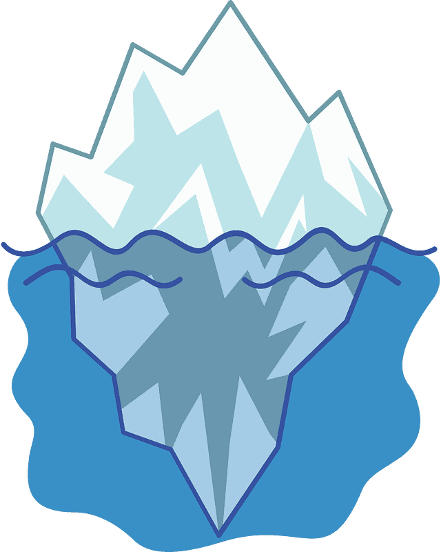 Iceberg Clipart Transparent Background