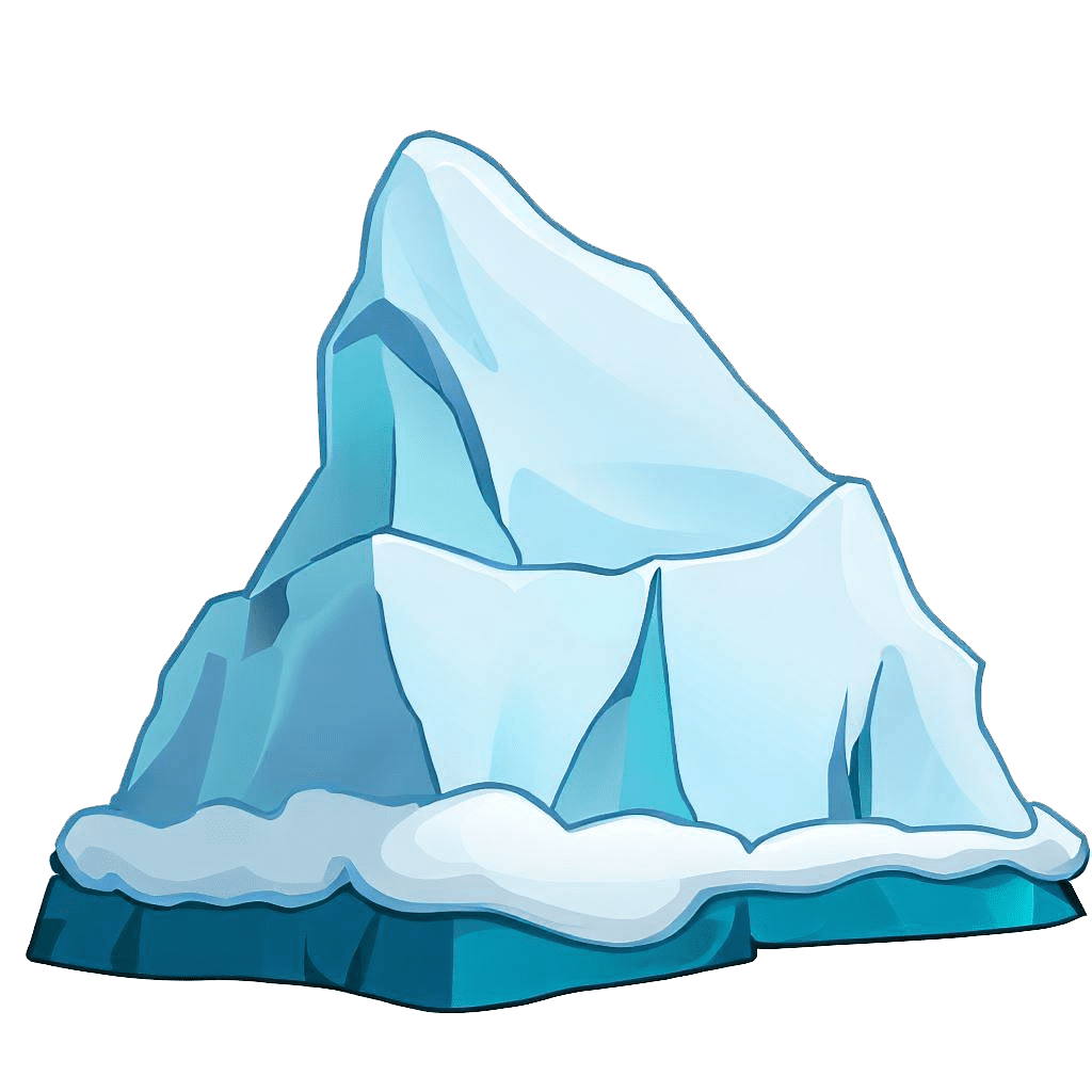 Iceberg Clipart Transparent Image