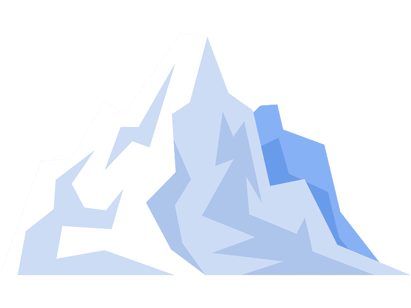 Iceberg Transparent Clip Art