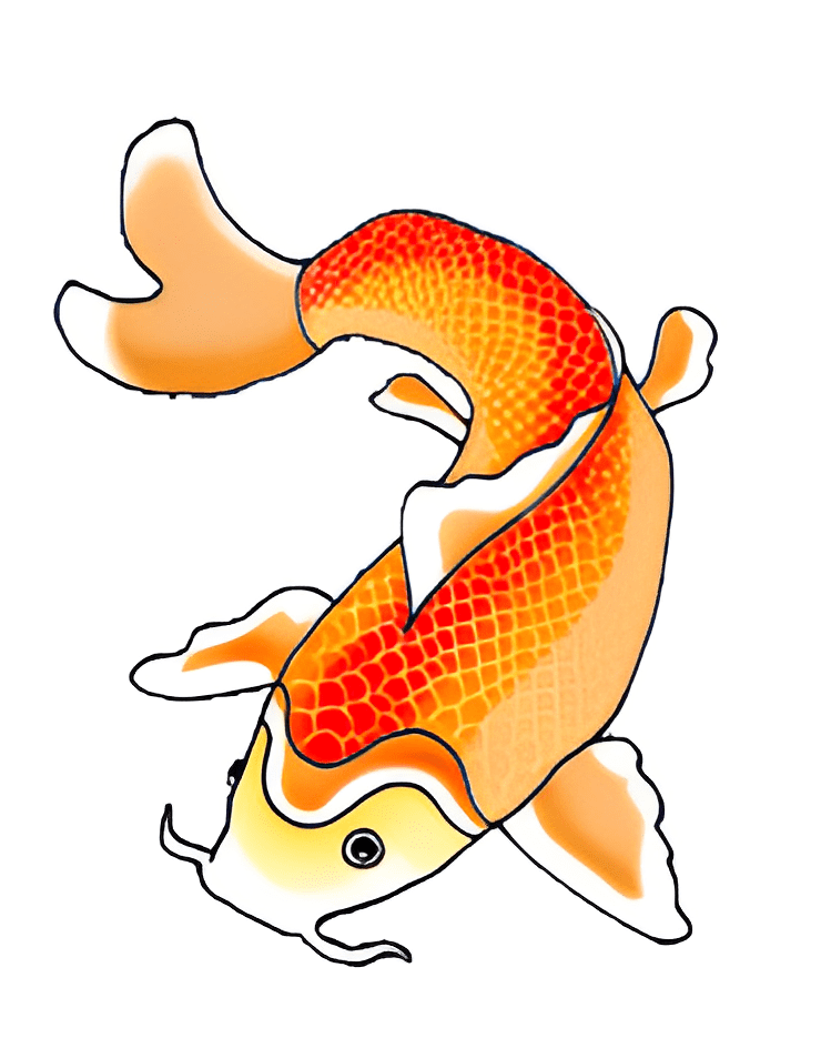 Koi Fish Clipart Png Image