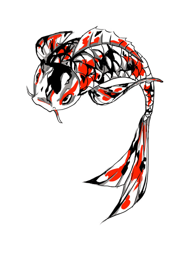 Koi Fish Clipart Png Picture