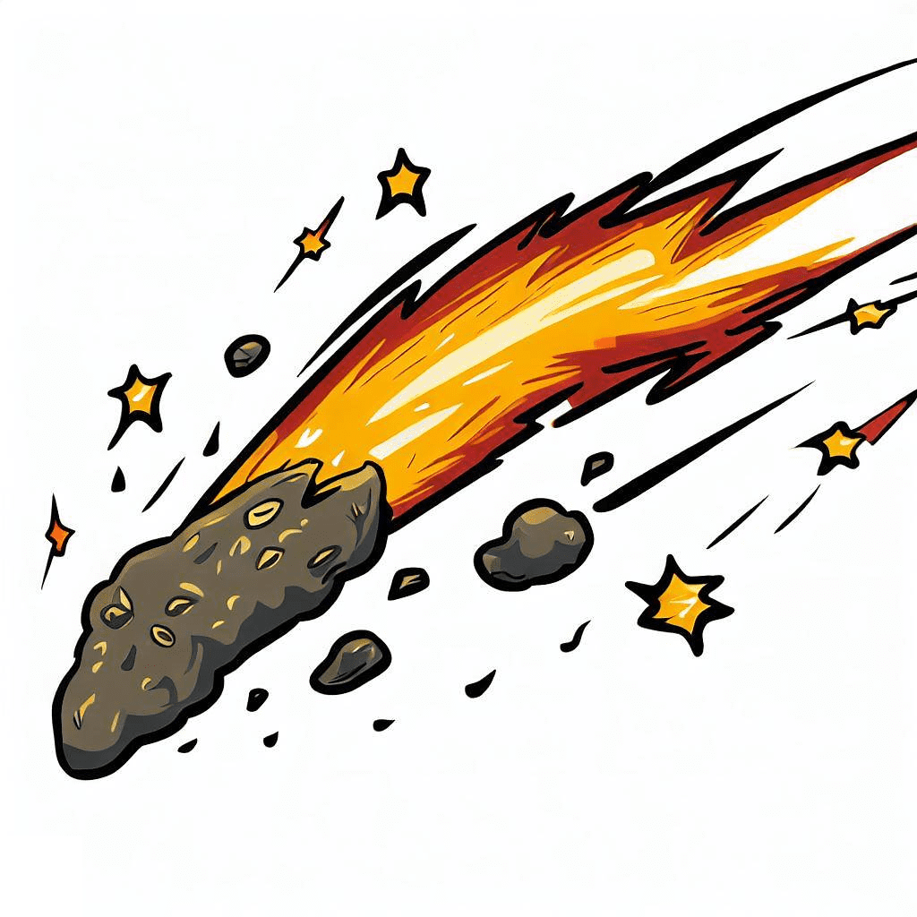 Meteor Clipart Free Image